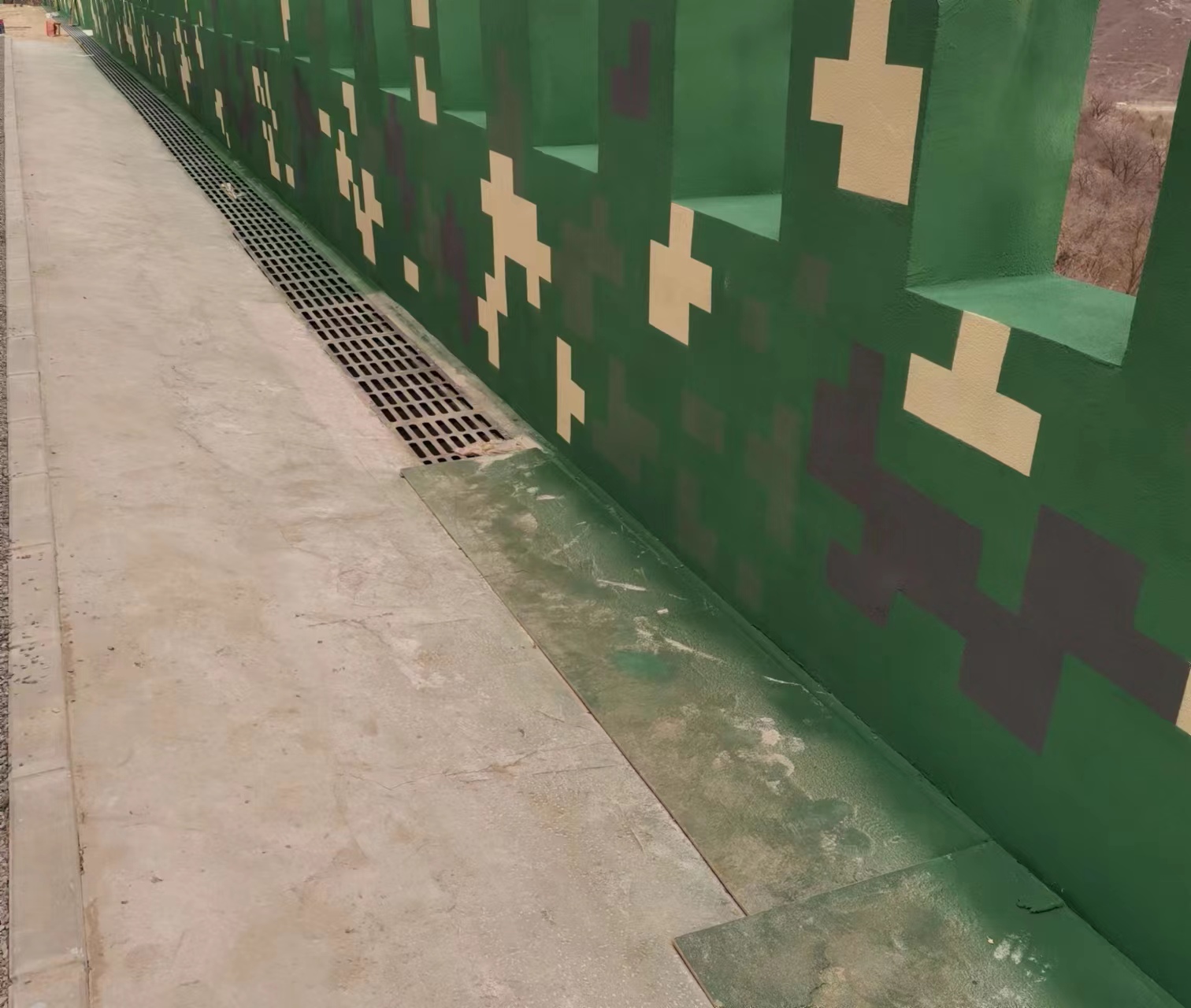 雅安围墙迷彩喷涂,数迷彩漆